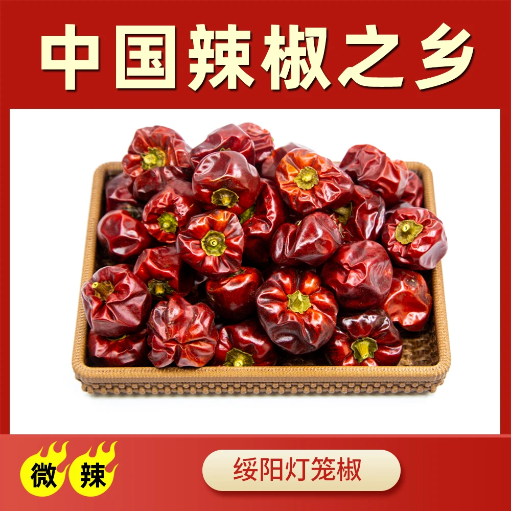 正宗贵州遵义老品种灯笼椒辣椒团子辣椒微辣高香辣椒干红辣椒微辣