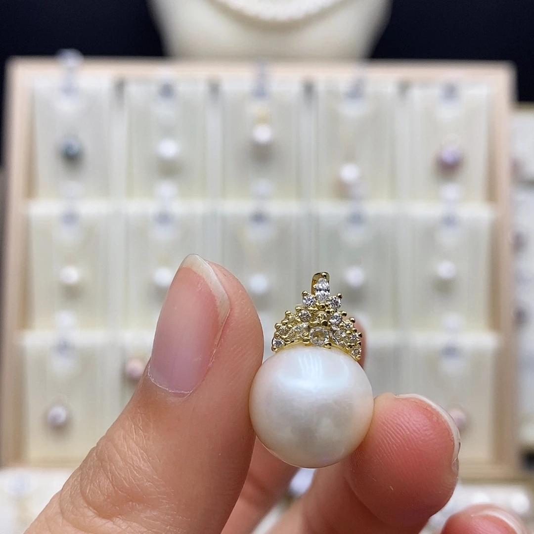 颈饰淡水珍珠合金