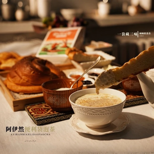 阿伊然便利袋泡茶  （一大包里含36小袋）