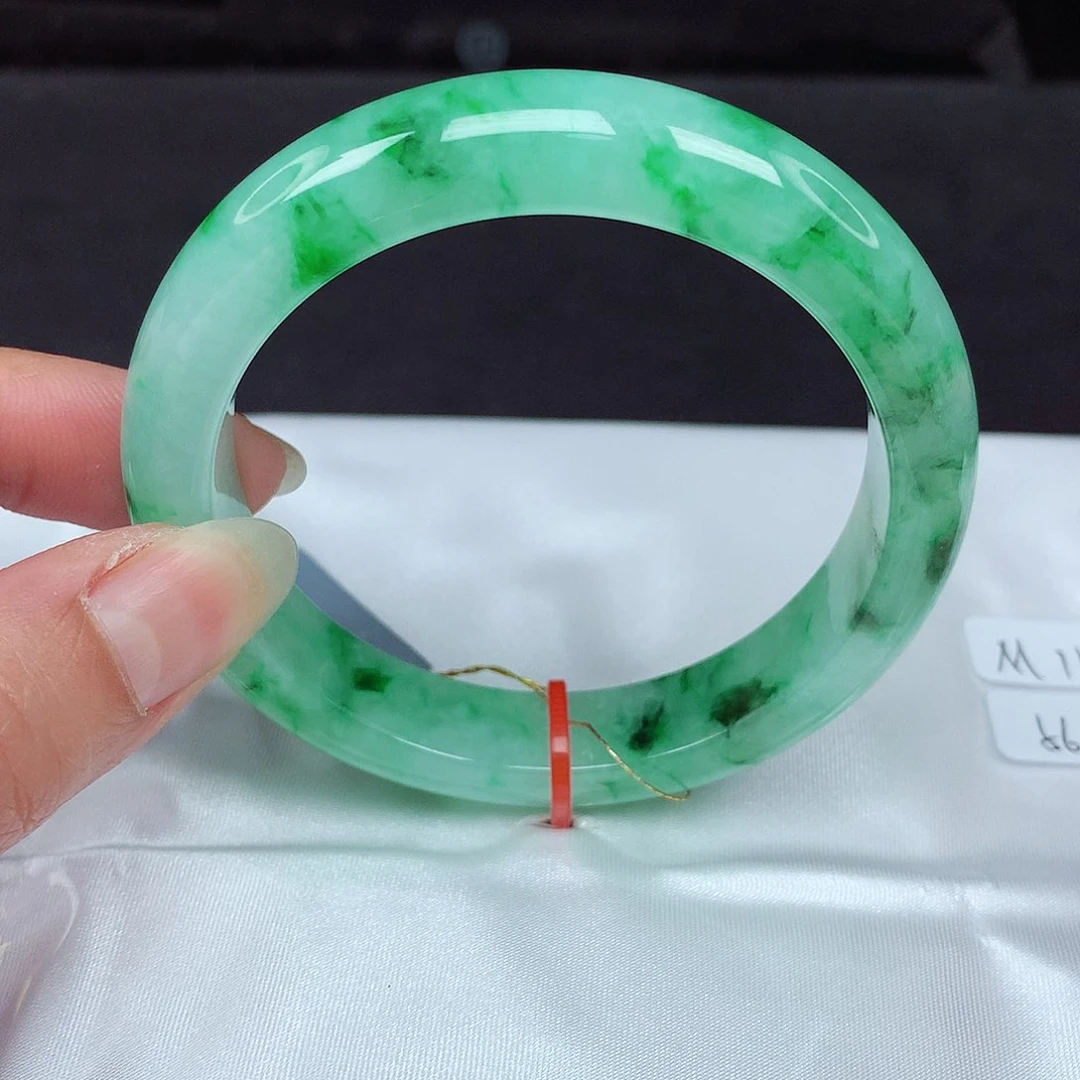 未镶嵌手镯翡翠56圈063-性价比超高！