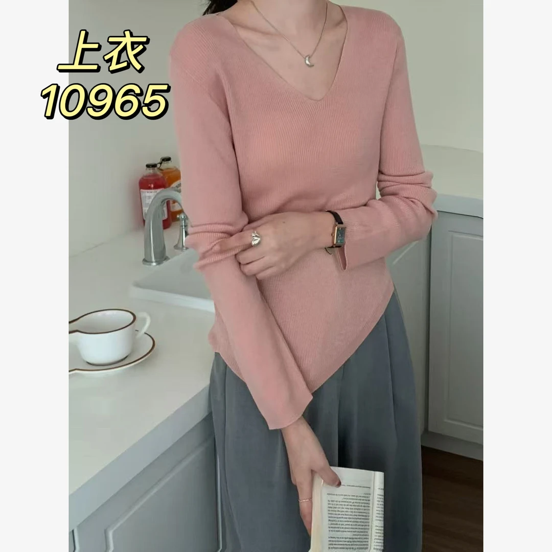 10965（部分无水洗唛，介意慎拍）SANFAN新款针织衫