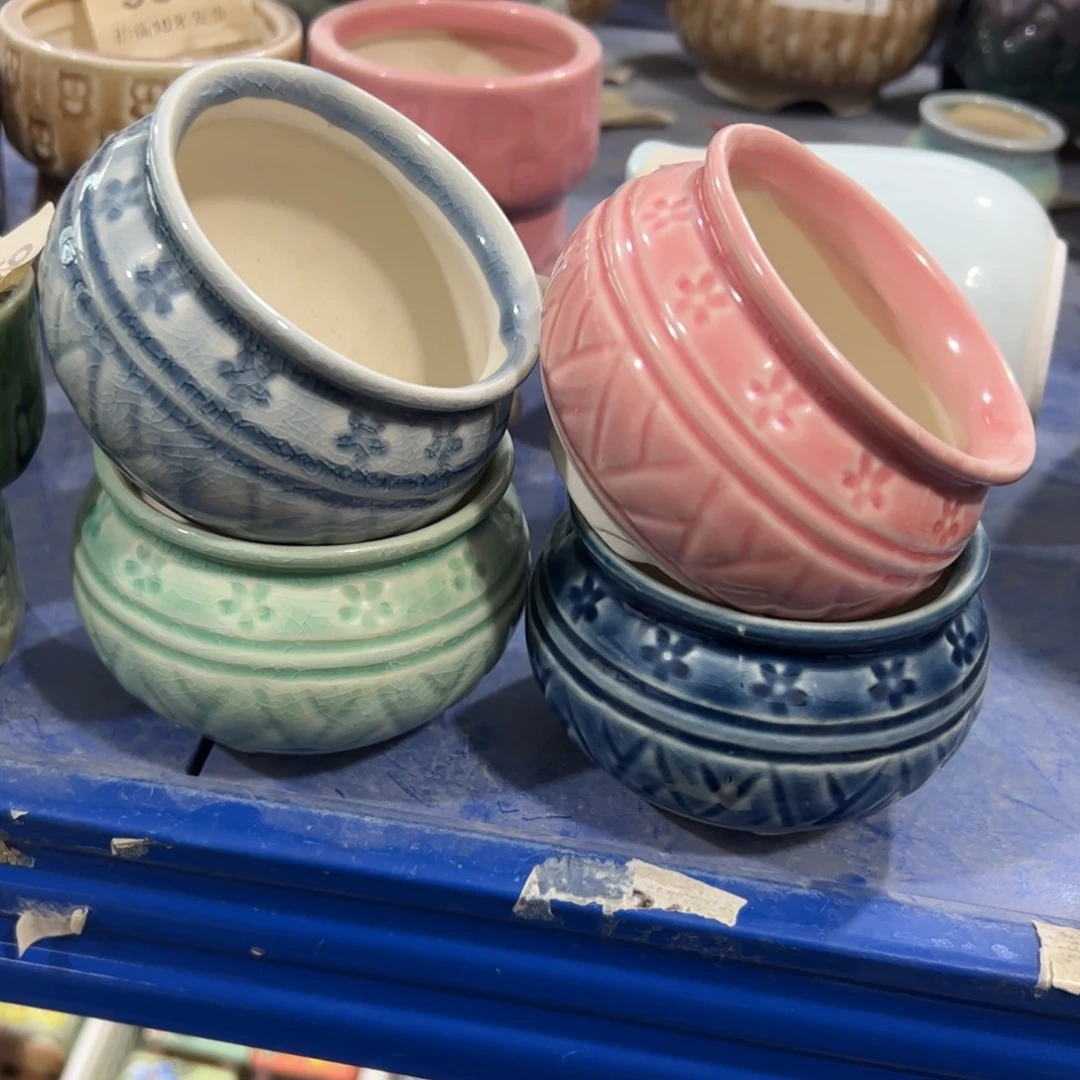 陶瓷陶瓷多肉花盆@@1320