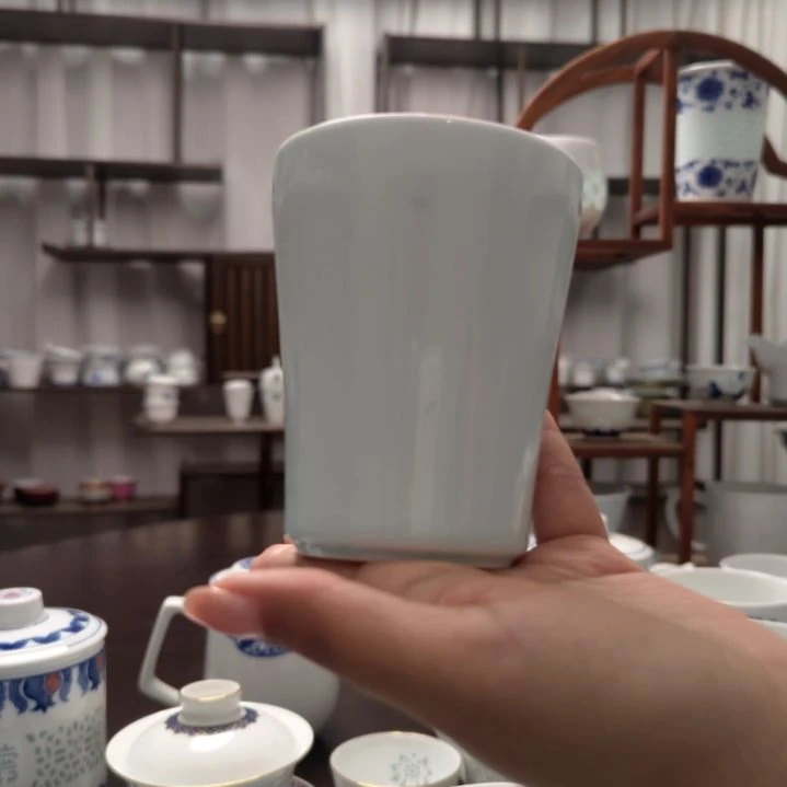 瓷青釉可乐杯一个一级品