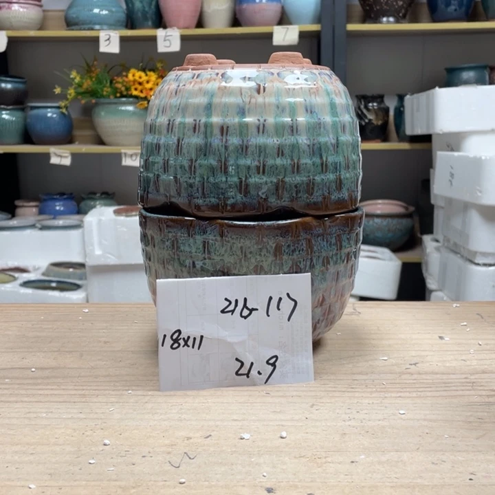 紫砂花盆多肉花盆微瑕117