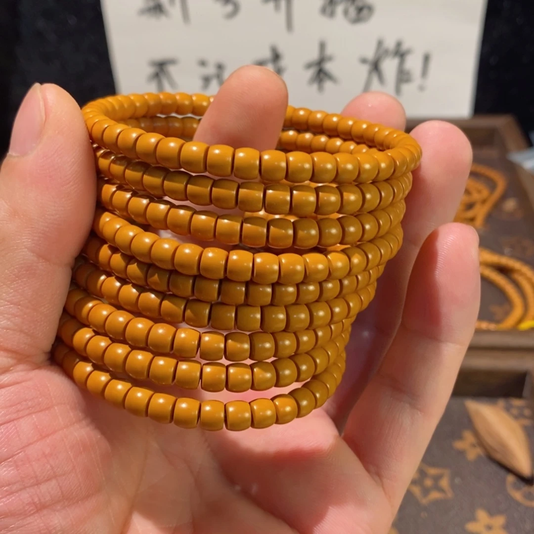 橄榄核手串/手链5.6橄榄核核尖单圈素串