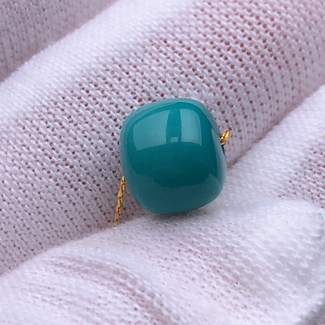 绿松石未镶嵌珠宝奇石8*7mm