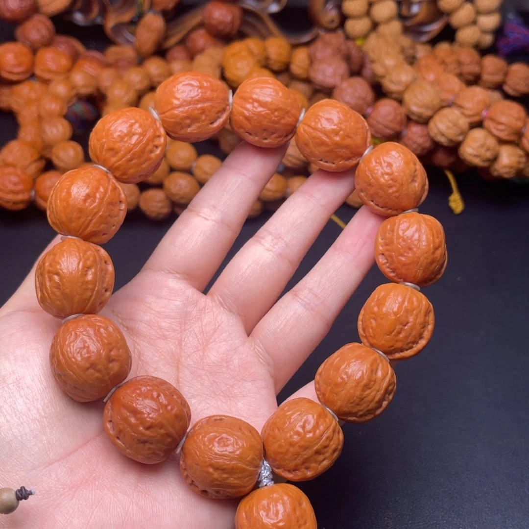 文玩核桃手串光头元宝手持