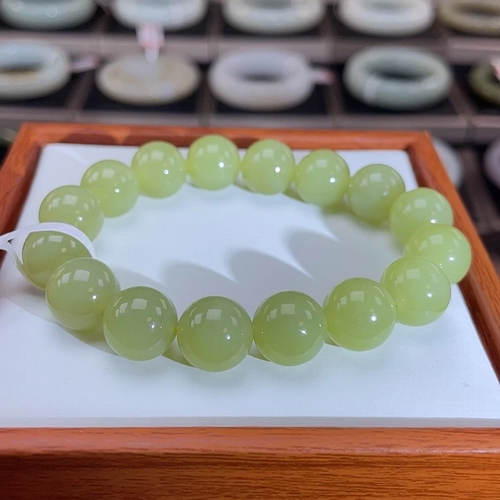 和田玉未镶嵌手链（黄口）