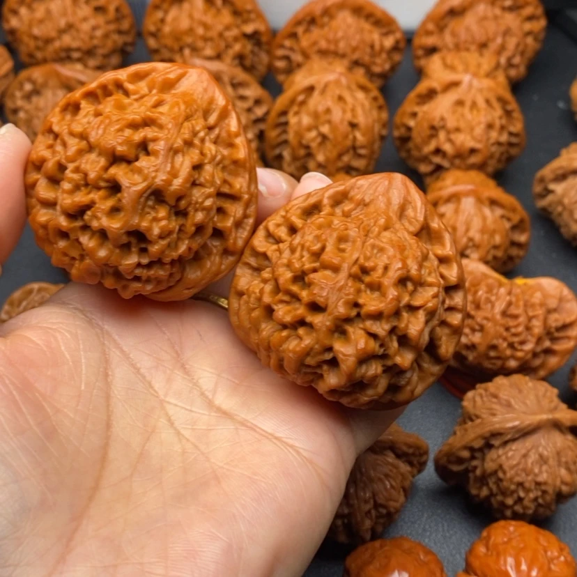 【闪购商品】文玩核桃把件47官帽