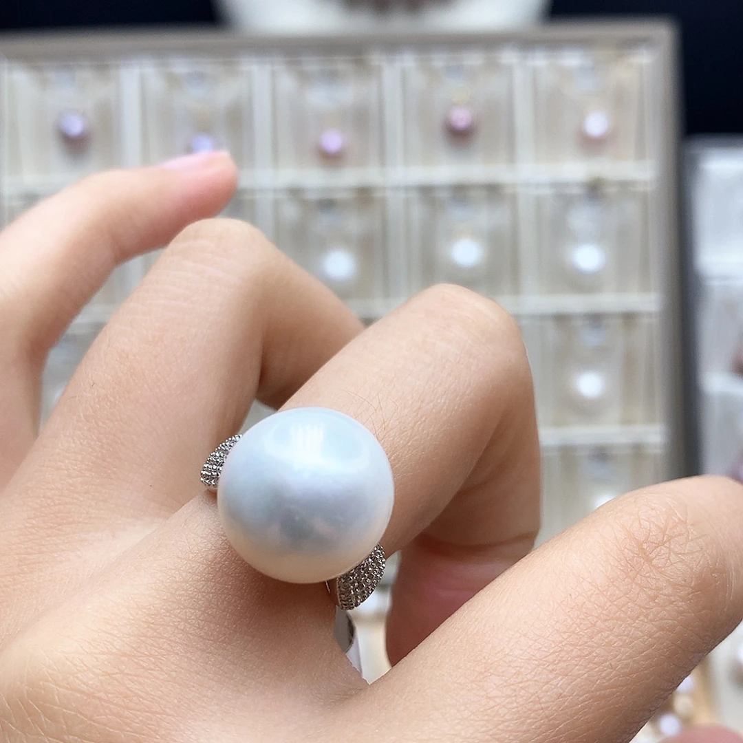 ****颈饰银S925镶嵌淡水珍珠