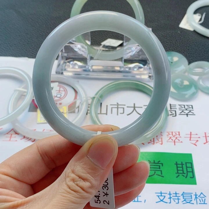 *****未镶嵌手镯翡翠美人条手镯54-55圈口