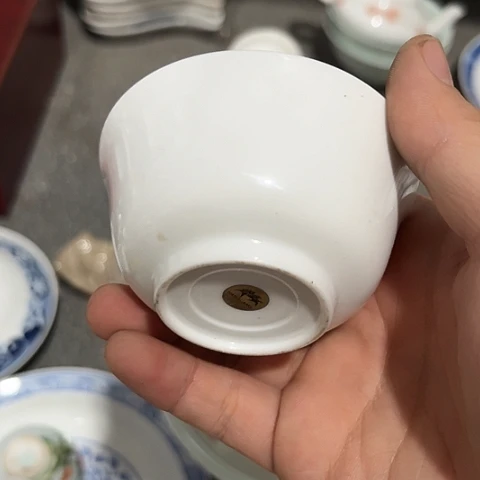 陶瓷大球泥手工杯一个