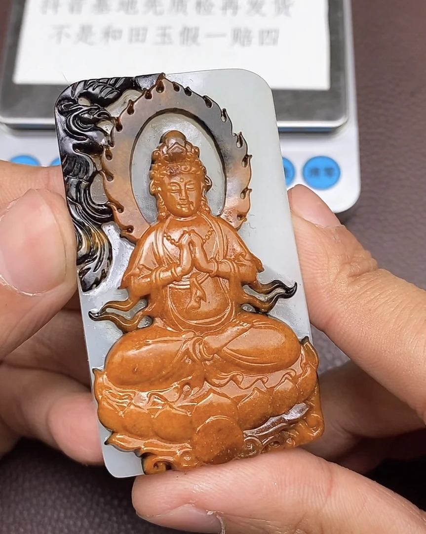 p2.13和田玉挂件多样性拍一发一未镶嵌143