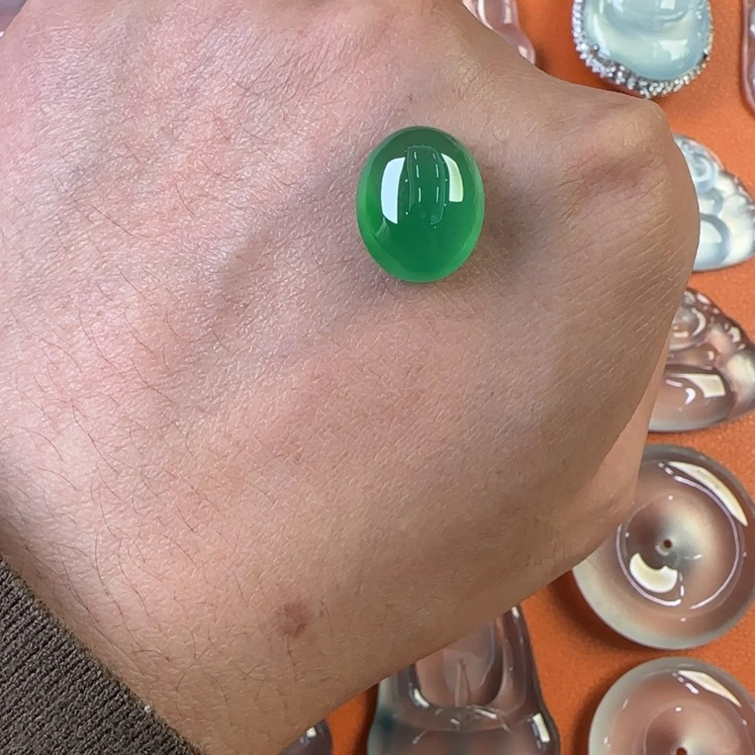 定制翡翠未镶嵌天然