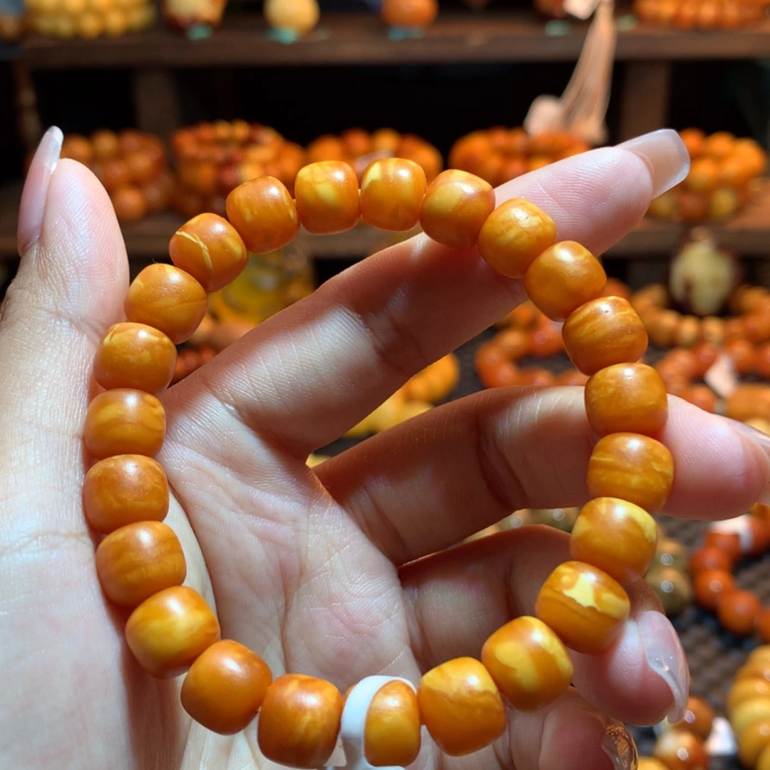 【闪购商品】手串蜜蜡未镶嵌蜜蜡手串
