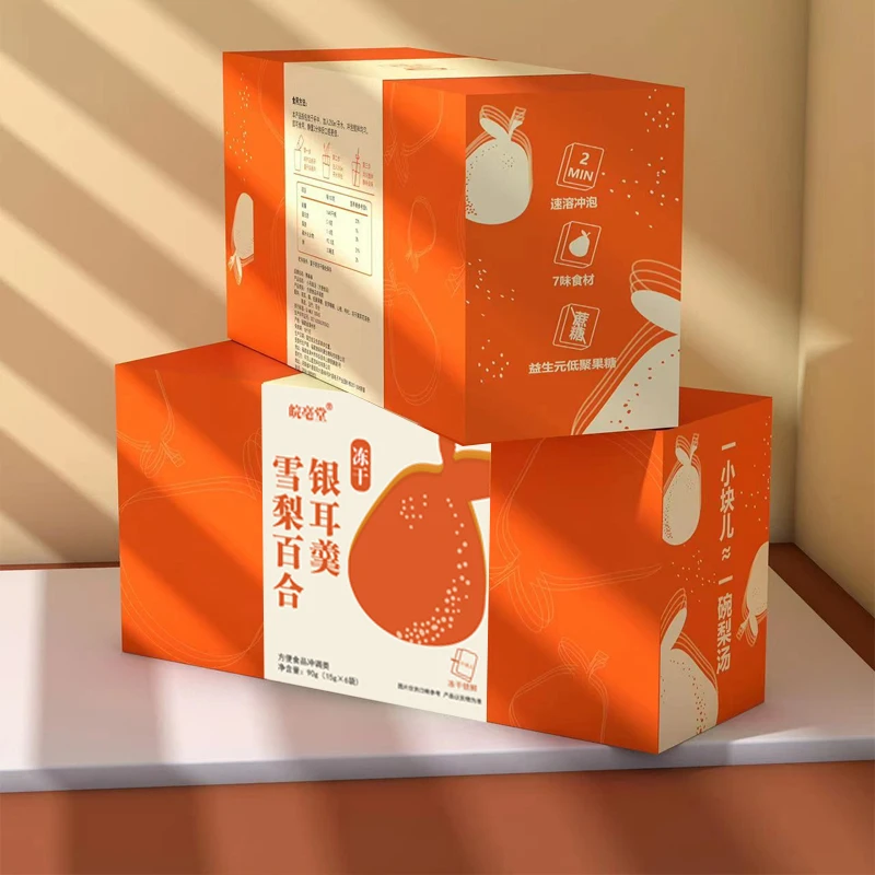 即泡即饮冻干雪梨银耳羹冻干锁鲜甘甜清润小鲜炖大人孩子爱喝