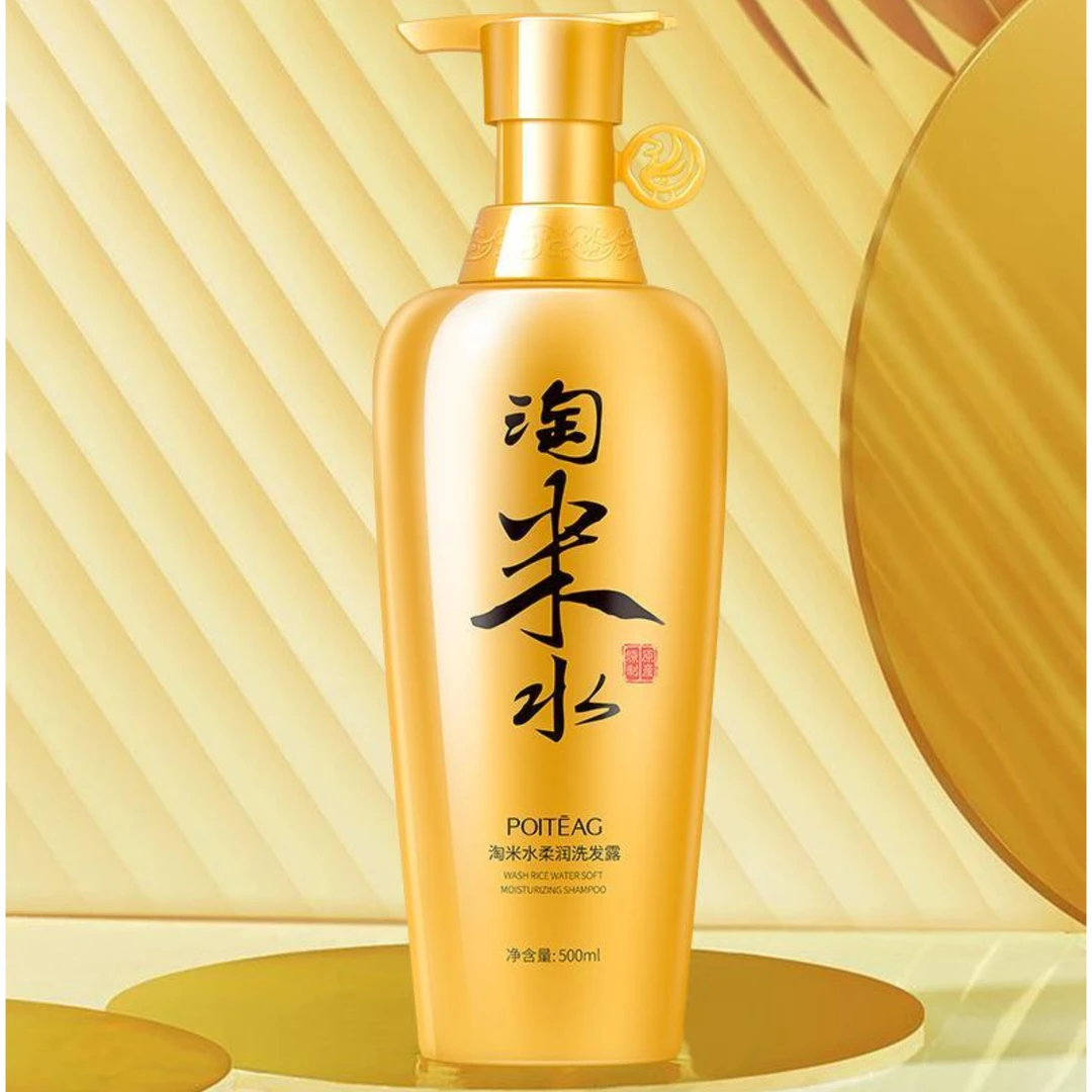 【新疆包邮】淘米水柔顺洗发水500ml