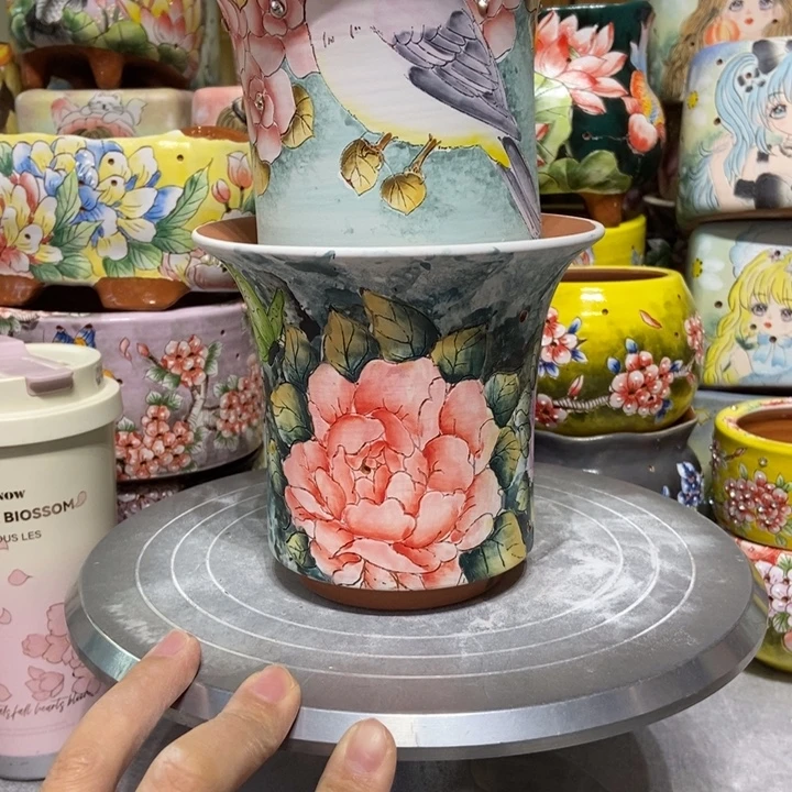 景德镇艺术手绘作品