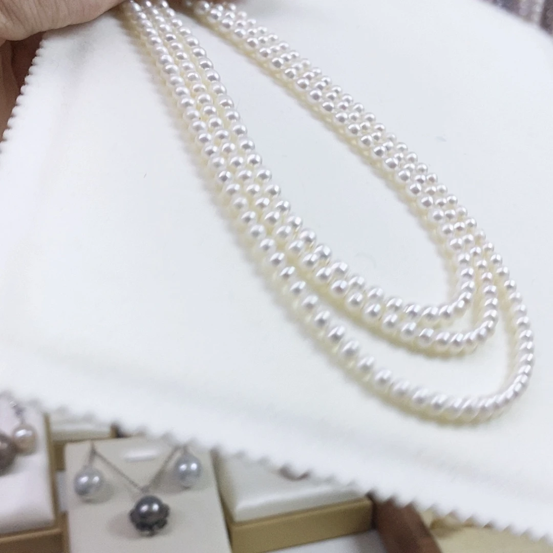 天然淡水珍珠吊坠项链