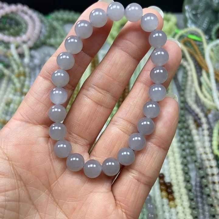 和田玉未镶嵌手链8