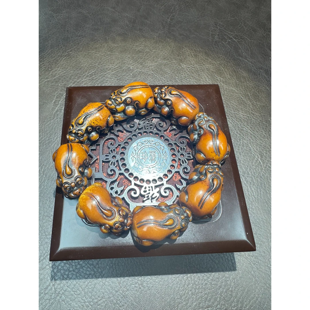 816 貔貅精品单圈38mm手串st816 （无礼盒）