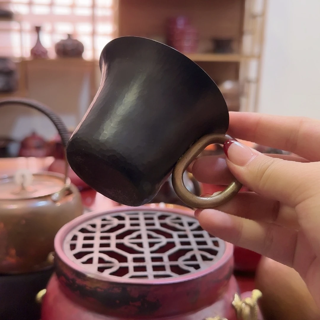 紫铜手工制作摆件