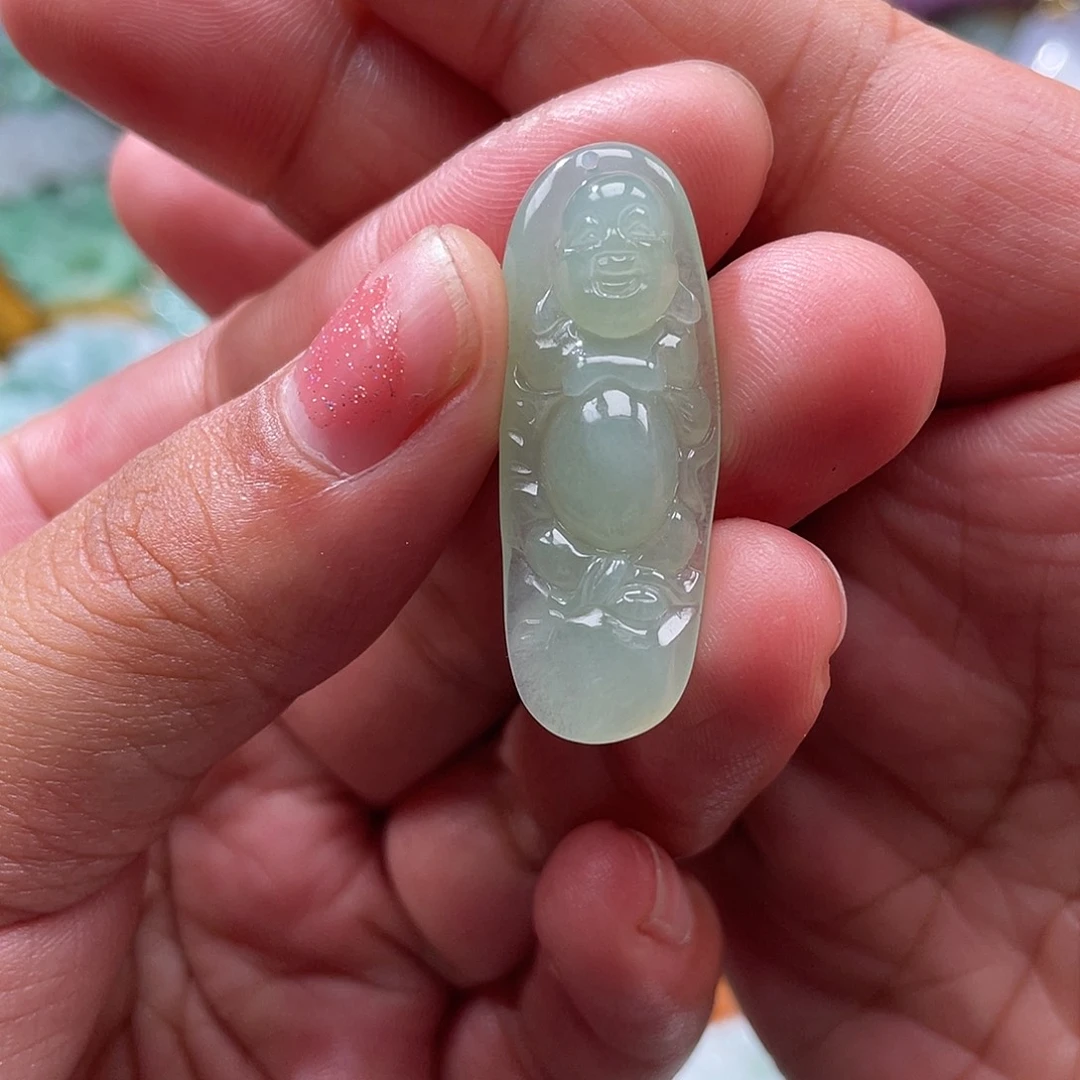 翡翠未镶嵌颈饰翡玉缘翡翠