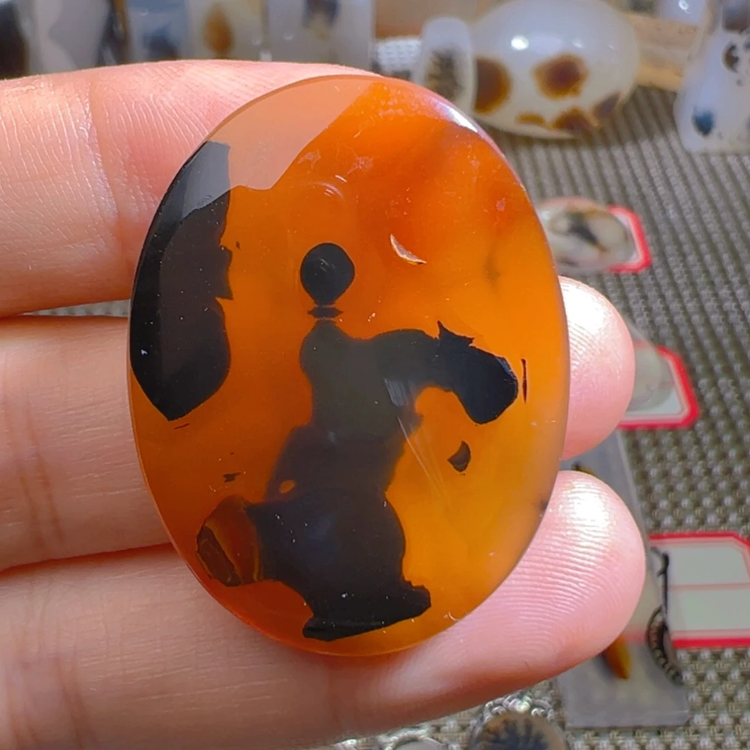 玛瑙/玉髓颈饰合金