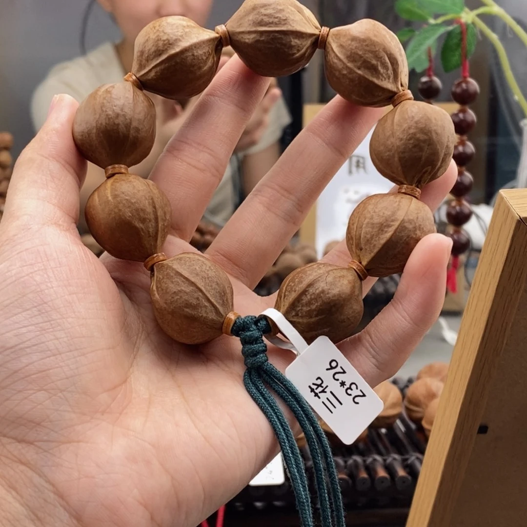 手串橄榄核择**年梅林铁