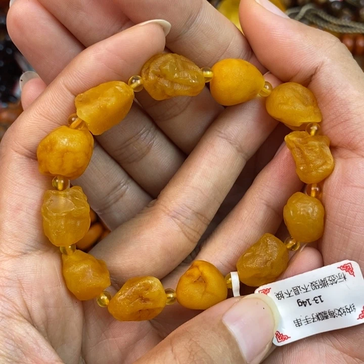 琥珀未镶嵌珠宝奇石