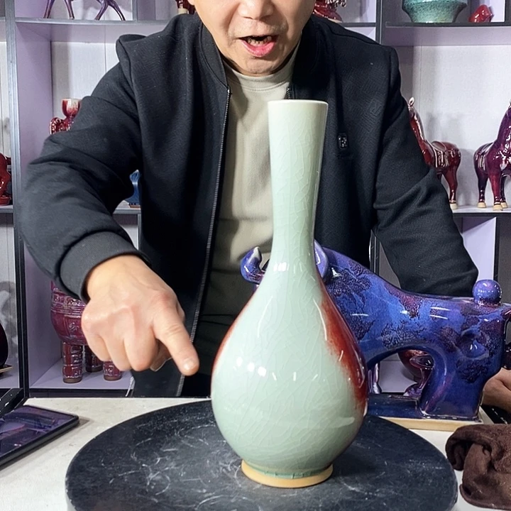 瓷片中国神垕精品钧瓷