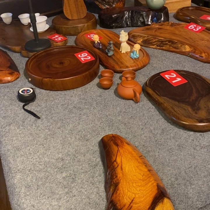 童***甜老挝黄花梨随行实木干泡