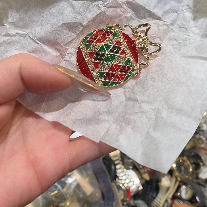 彩***醉中古香水套装项链手链现货锆石（处理）