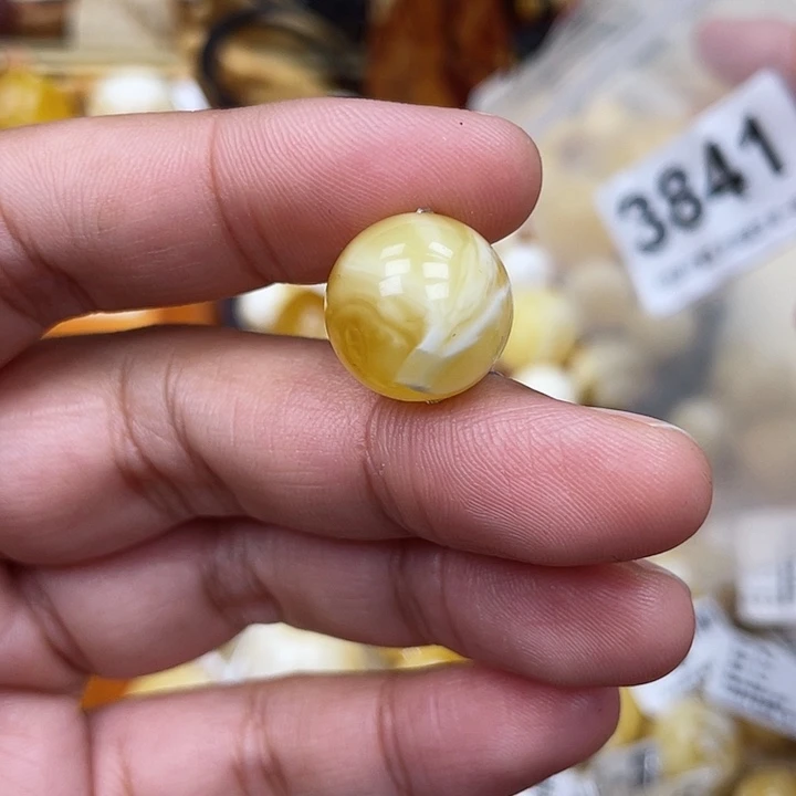 蜜蜡未镶嵌珠宝奇石粉15.2