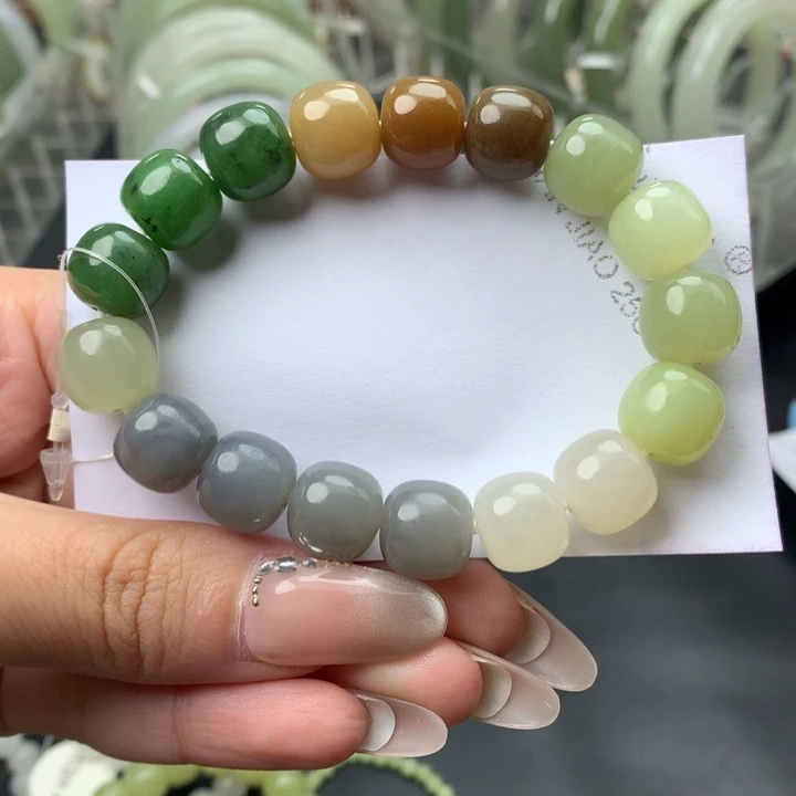 未镶嵌手串和田玉35