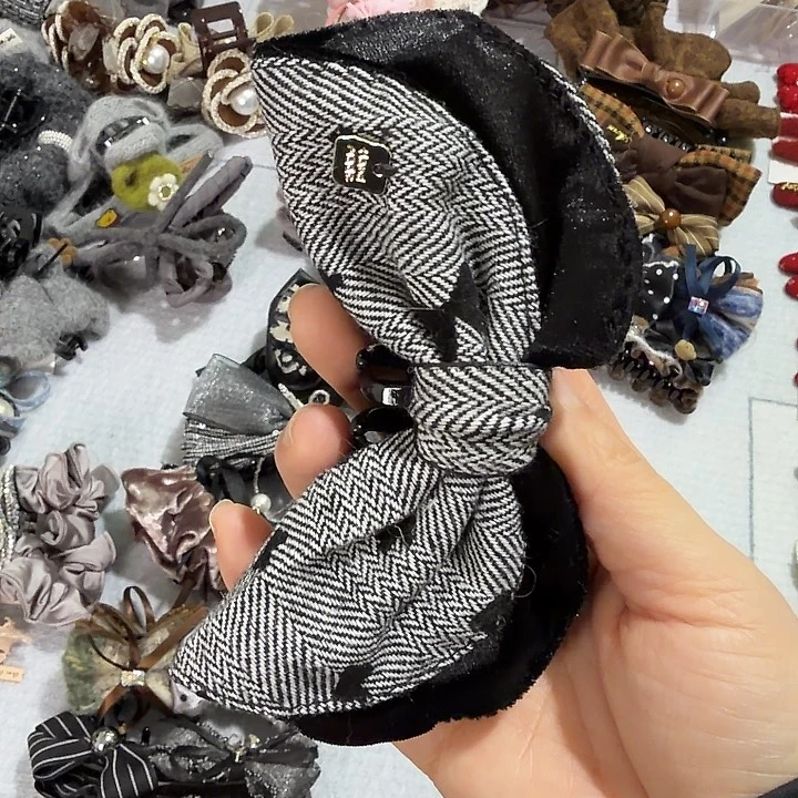 布艺铁合金月亮香蕉夹-20