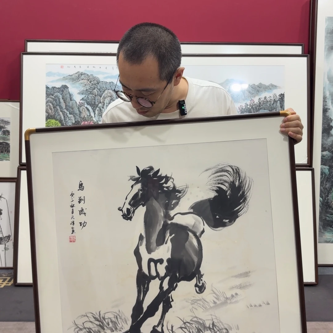 国画带框80/80尺寸