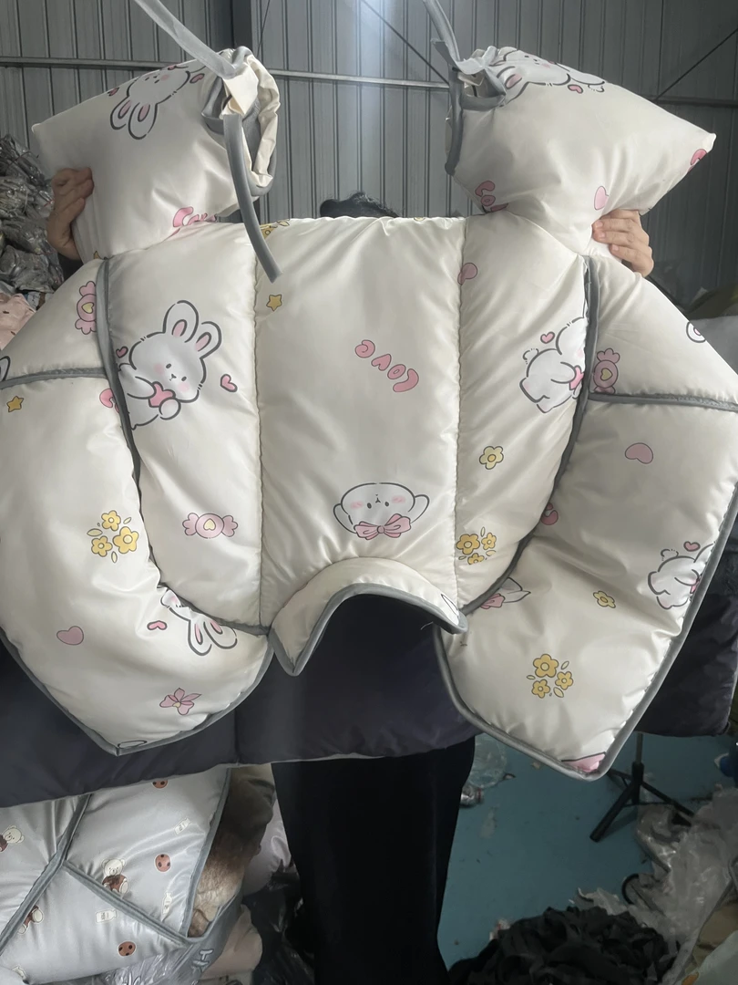 护肩款大包围超厚冬季电动车加大加绒加厚防风防水挡风被法兰绒