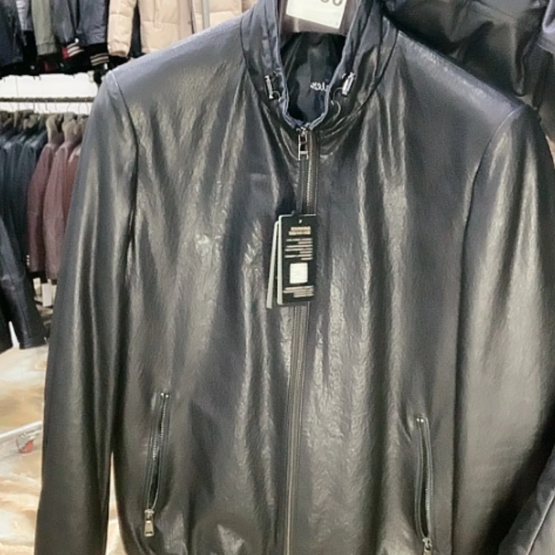 【闪购商品】皮羽绒服