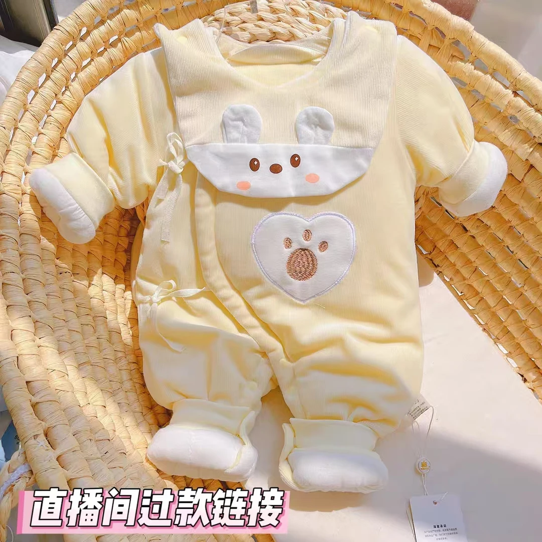 （直播间过款专属链接）婴幼儿秋冬爬服套装