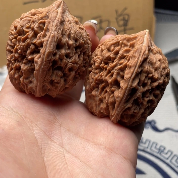 钰***绗把件文玩核桃大蒜头37