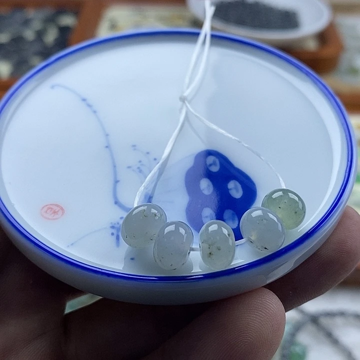 翡翠未镶嵌颈饰股珠福利
