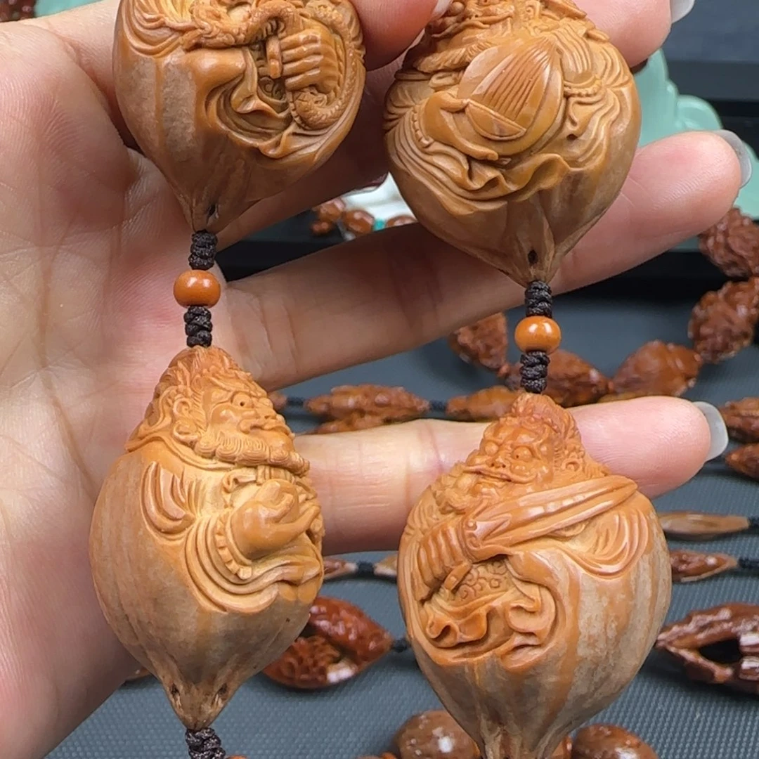 吊坠橄榄核油核四大天王