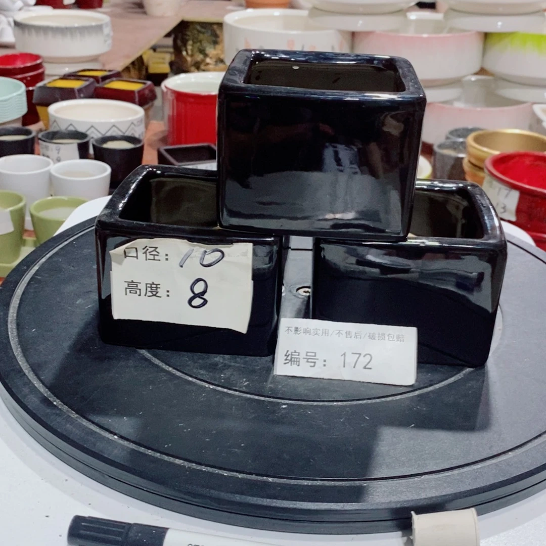 微瑕花盆-172-口10×8-3个