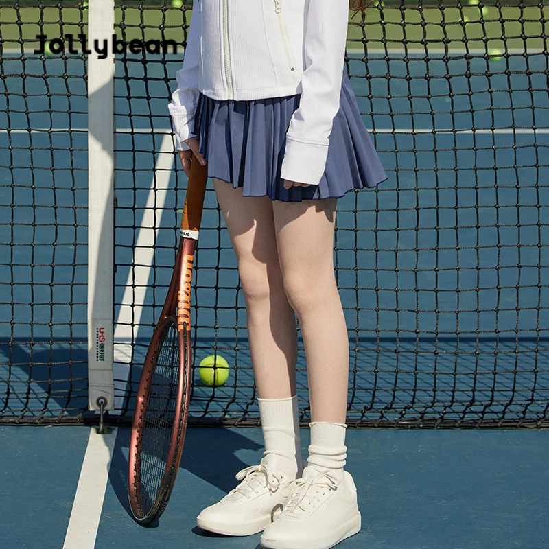 Jollybean女童不规则网球百褶裙25春季新款防走光运动半身裙裤