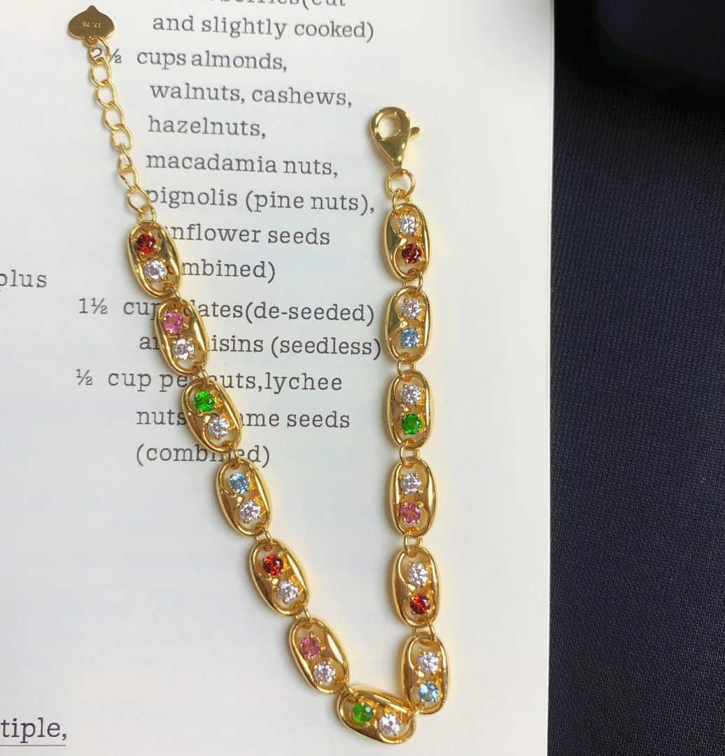 足金999猪鼻子手链