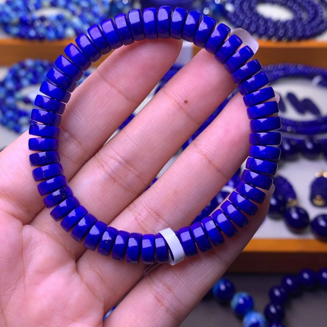 青金石未镶嵌手串8mm2428