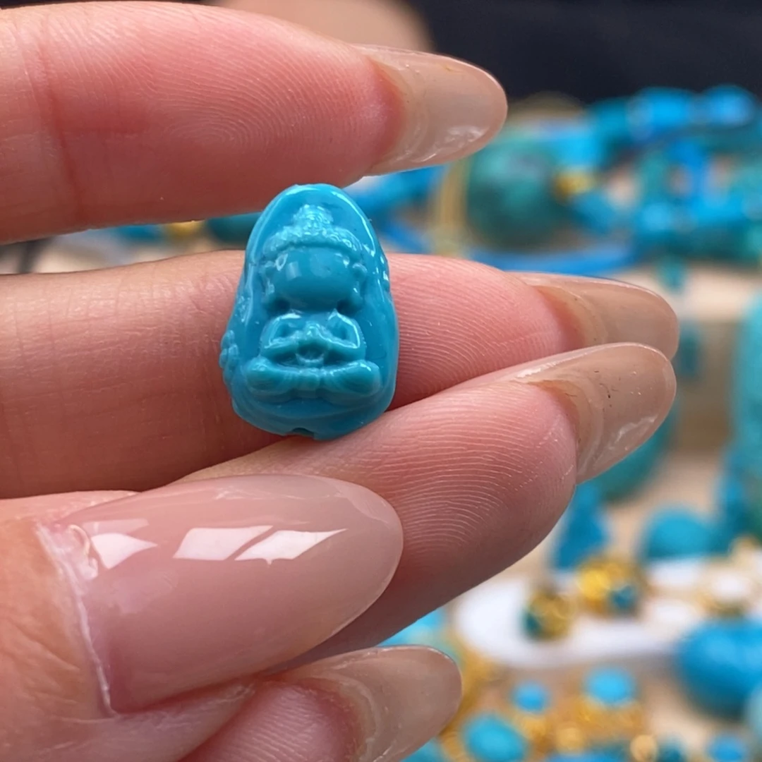 未镶嵌绿松石挂件