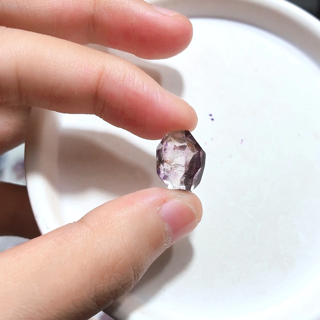 水晶珠宝半成品未镶嵌超七打孔不退换