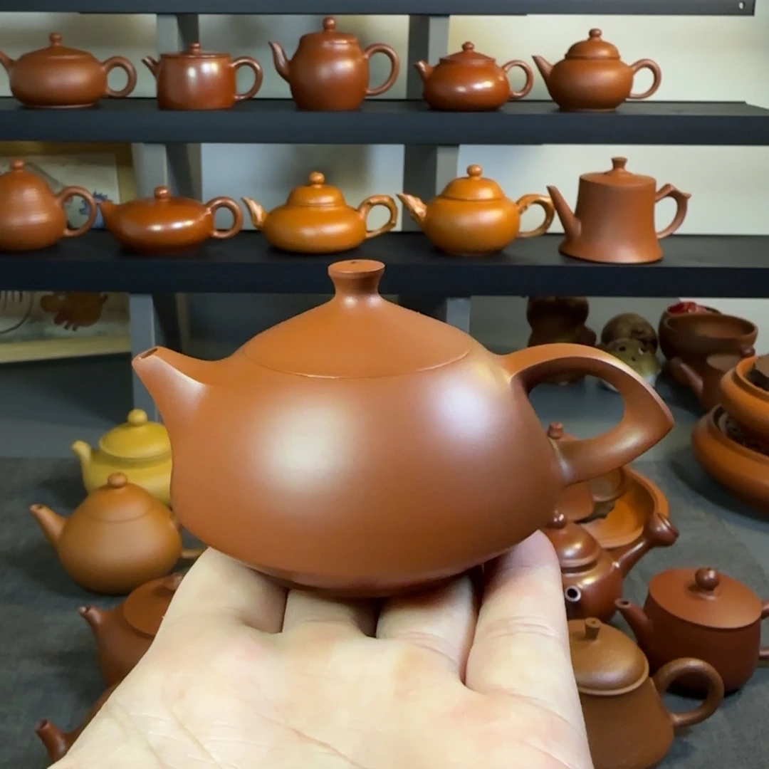 茶壶紫砂100cc微瑕玉兔